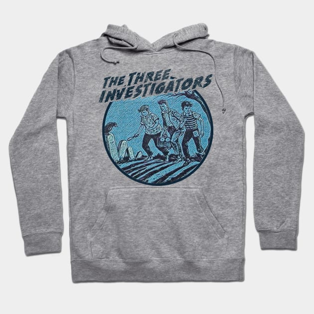 The Three Investigators Hoodie by karutees